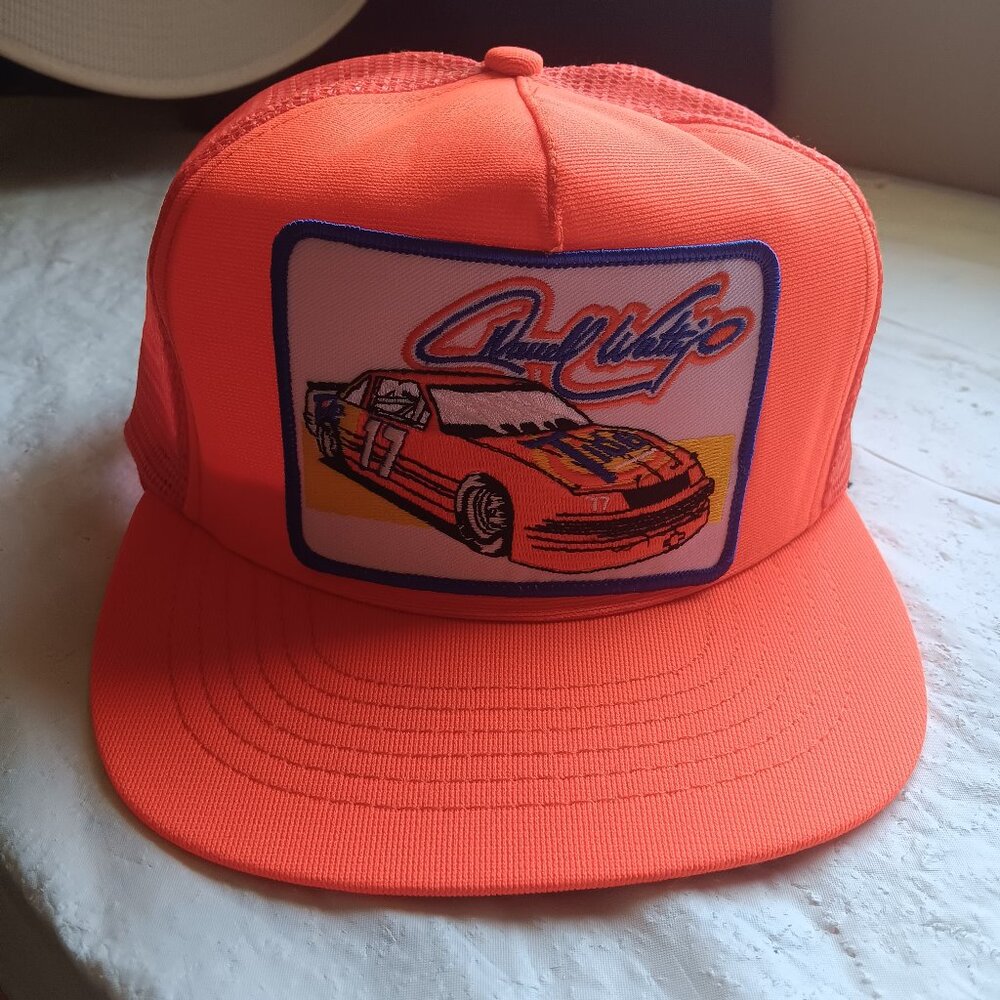Vintage Darrell Waltrip Tide #17 Nascar USA Trucker Hat SnapBack Racing Cap Mesh